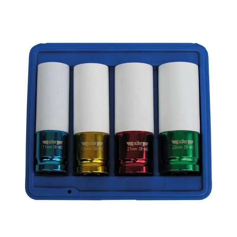 AD-4AL Zestaw nasadek do felg aluminiowych -4 szt