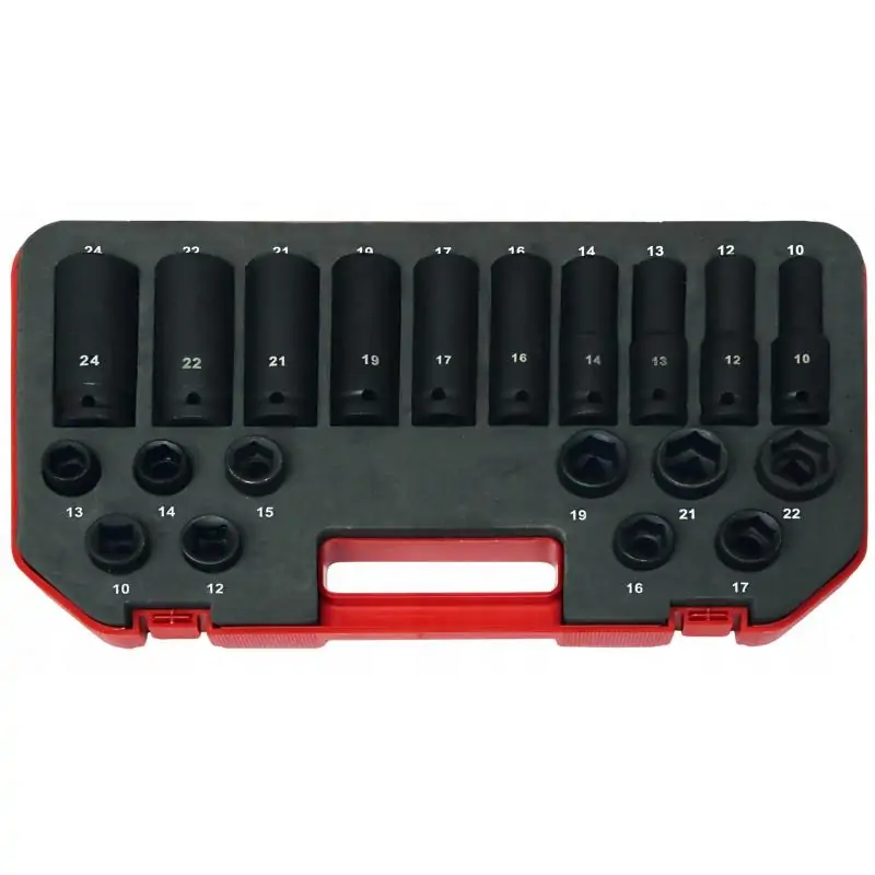 ADLER Zestaw nasadek krótkich i długich -20 szt.