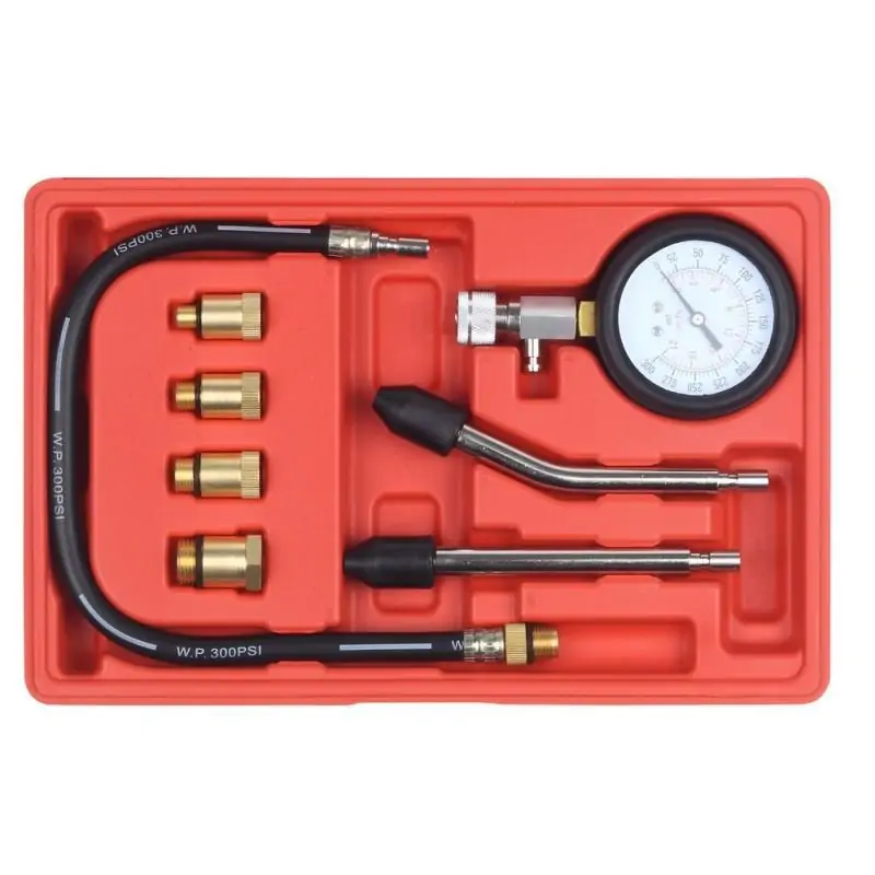 Miernik ciśnienia sprężania benzyna 6 końcówek