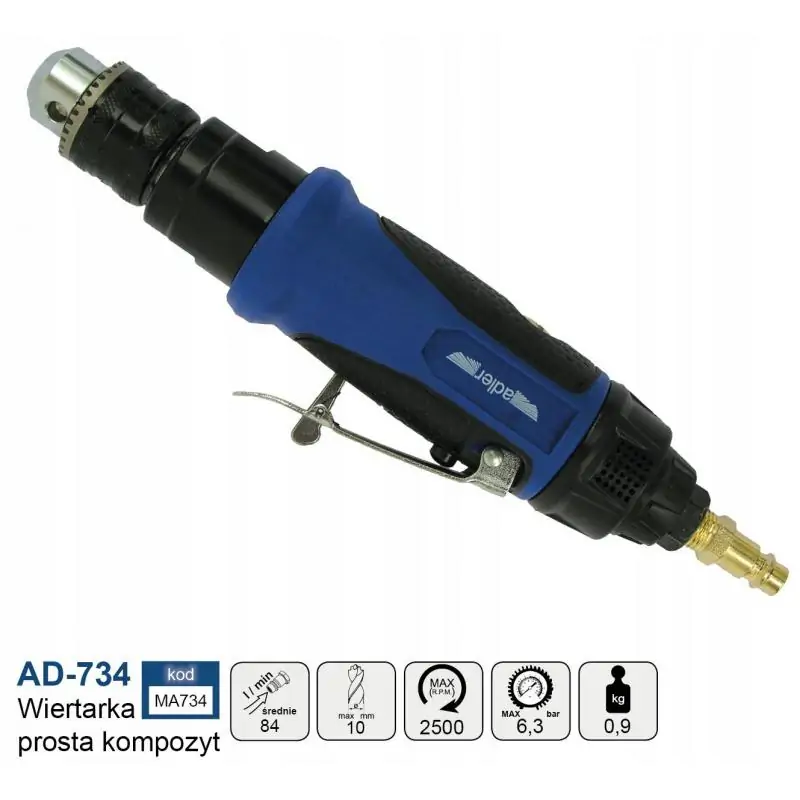 ADLER AD734 wiertarka pneumatyczna 10mm