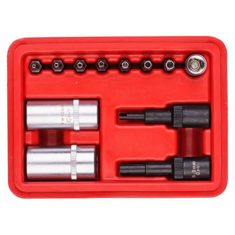 Klucze do zaworków klimatyzacji 12 części