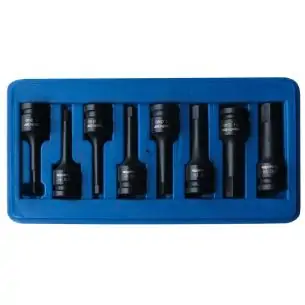 AD-08 Zestaw nasadek imbusowych 1/2" - 8 szt