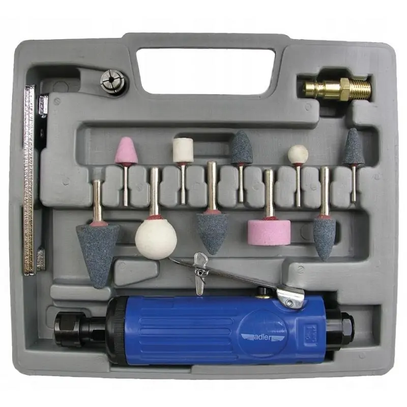 ADLER Zestaw z szlifierką trzpieniową