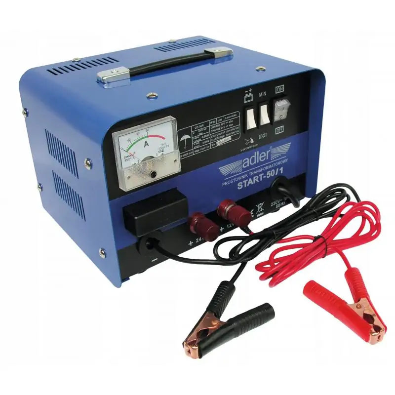 ADLER Prostownik transformatorowy 12 / 24 V