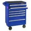WÓZEK WARSZTATOWY 7 SZUFLAD (BEZ NARZĘDZI) - NIEBIESKI, PROWADNICE ŁOŻYSKOWANE