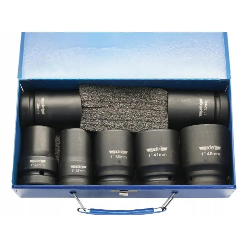 AD-7D Nasadki udarowe 1" - 7 szt.