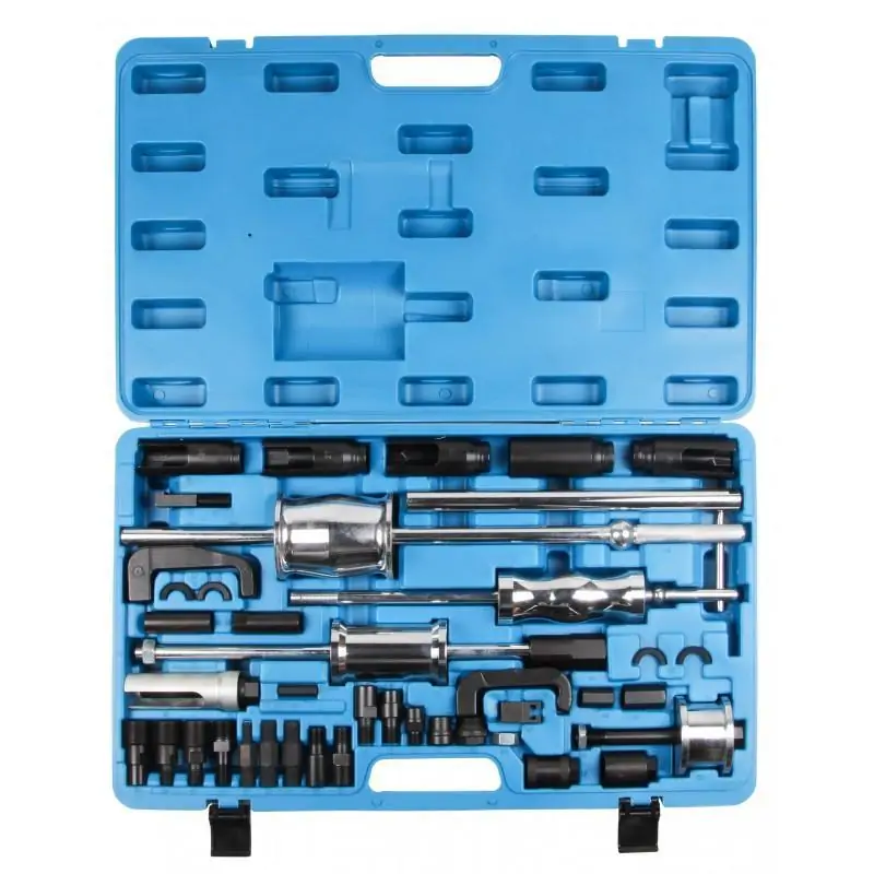 Zestaw ściągaczy do wtryskiwaczy duży zestaw