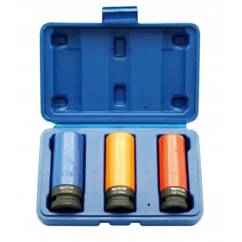 Nasadki udarowe do felg aluminiowych 1/2'' -3 szt.