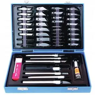 AD-7650 Zestaw nożyków modelarskich