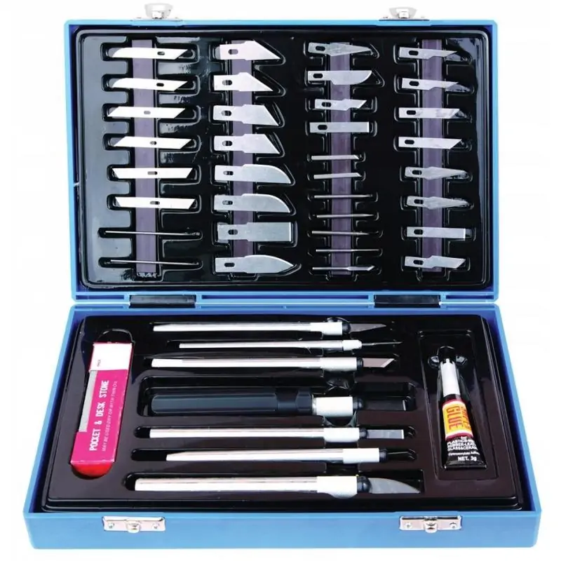 AD-7650 Zestaw nożyków modelarskich