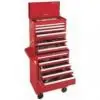 WÓZEK WARSZTATOWY 87432-5B + 87411-6B + 87421-3B CZERWONY Z ZESTAWEM NARZĘDZI 172cz.