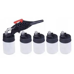 AD-7745 Aerograf jednofunkcyjny +zbiorniczki ADLER