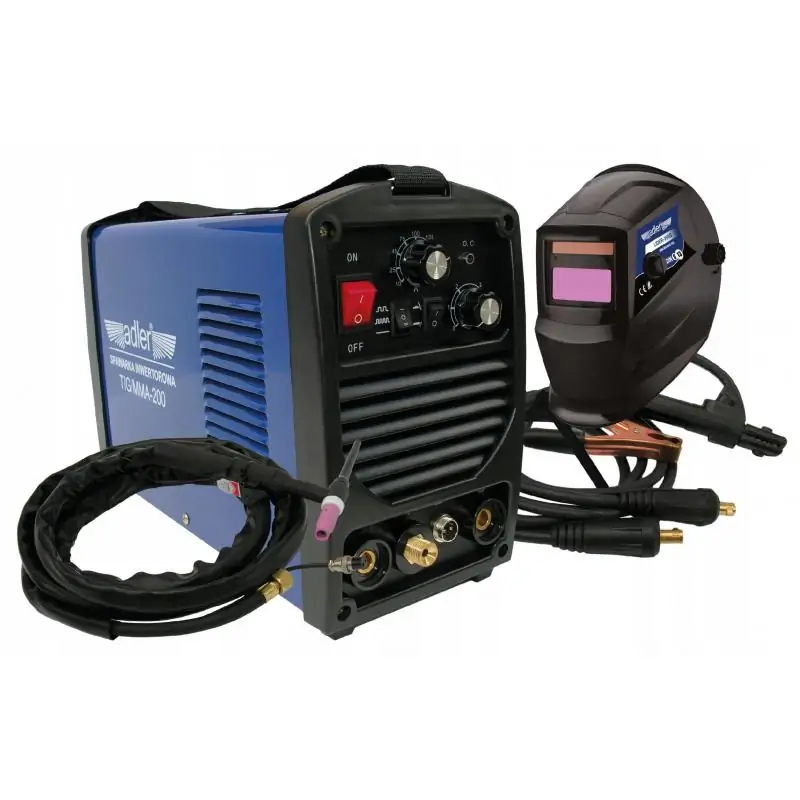 Profesjonalna elektron. spawarka Adler TIG/MMA-200