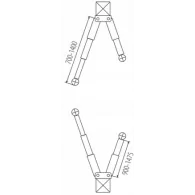 Podnośnik dwukolumnowy BESTLIFT 242DDE 4200KG
