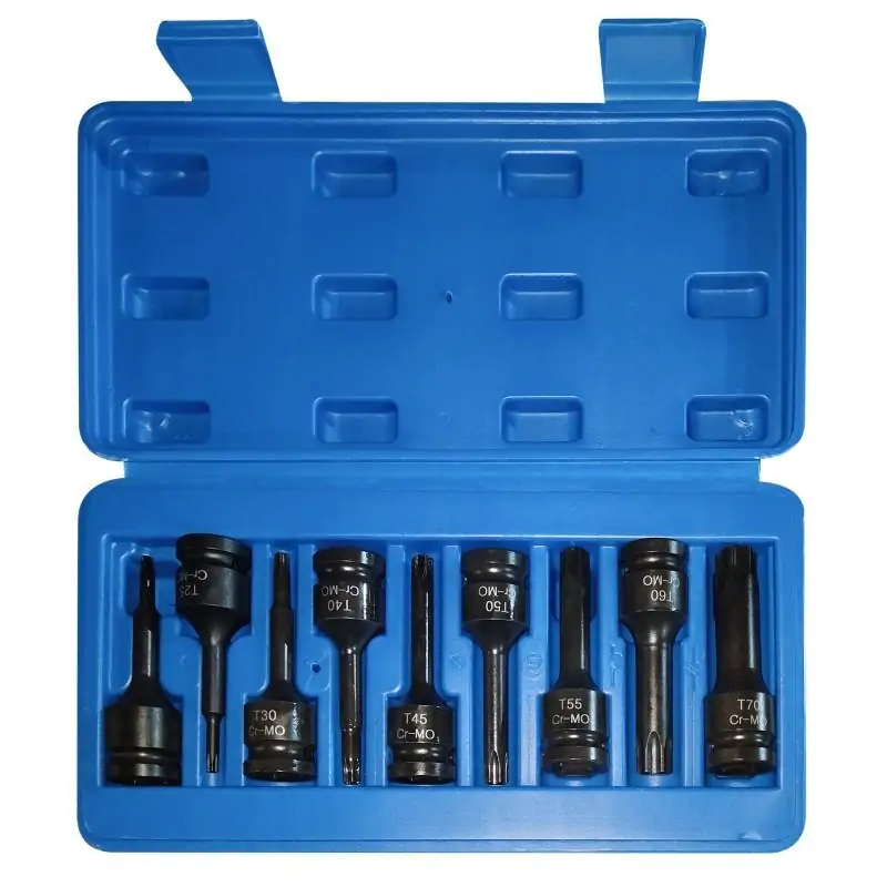 Zestaw nasadek udarowych TORX 1/2 cala