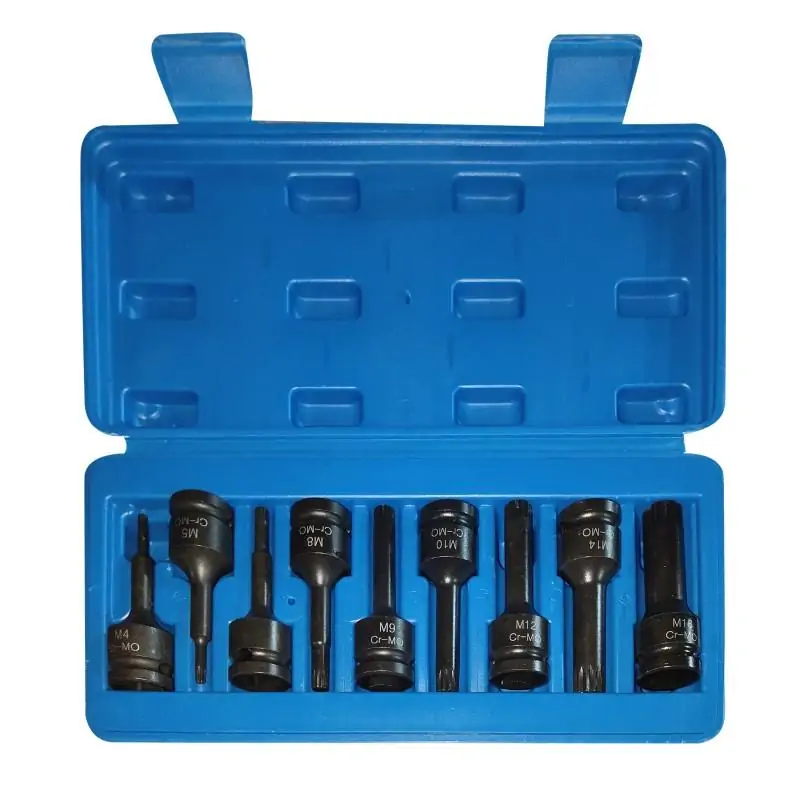 Zestaw nasadek udarowych SPLINE 1/2 cala