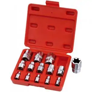 Zestaw nasadek TORX 14 sztuk