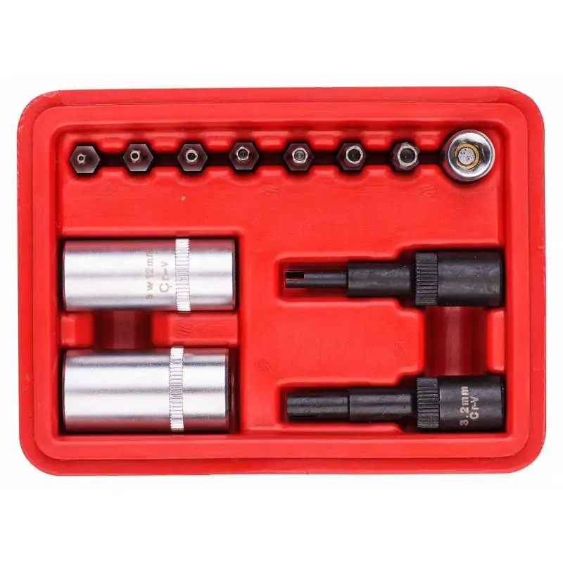 Klucze do zaworków klimatyzacji 12 części