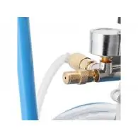 KOMPRESOR HL260-24 8 bar 2,5 KM/1.8 kW 24 l + kołnierz na wąż i wąż w zestawie NOWOŚĆ IV.2022