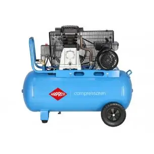 KOMPRESOR HL340-90 Airpress dwutłokowy 230V, 2,2kw, 90l. 340l./min,