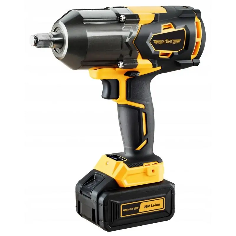 AKU-1000K Akumulatorowy klucz udarowy ADLER 1000Nm