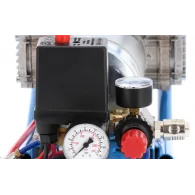 KOMPRESOR DC24-225/15 24V-0,55kw, 225l/min, 15l., 10 bar, 60dB(A), bezolejowy