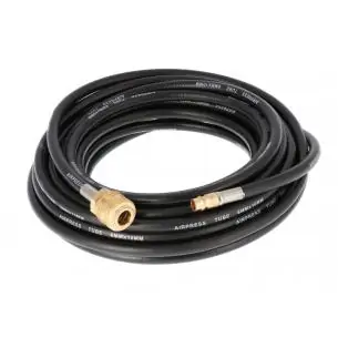 wąż pneumatyczny gumowy 10x6mm - 10m okuty