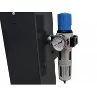 Kabinowa piaskarka inżektorowa, pojemność kabiny 400 lInjector cabinet sandblaster, capacity 400 l