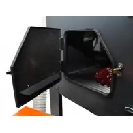 Kabinowa piaskarka inżektorowa, pojemność kabiny 400 lInjector cabinet sandblaster, capacity 400 l