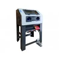 Kabinowa piaskarka inżektorowa, pojemność kabiny 520 lInjector cabinet sandblaster, capacity 520 l