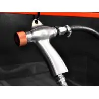 Kabinowa piaskarka inżektorowa, pojemność kabiny 520 lInjector cabinet sandblaster, capacity 520 l