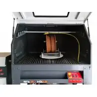 Kabinowa piaskarka ciśnieniowa, pojemność kabiny 400 lPressure cabinet sandblaster, capacity 400 l