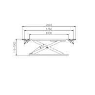 Podnośnik nożycowy BESTLIFT N35NE 3500KG MOBILNY 100cm