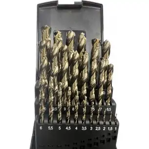 Exact 32006 zestaw wierteł spiralnych ze stopu Cobaltu