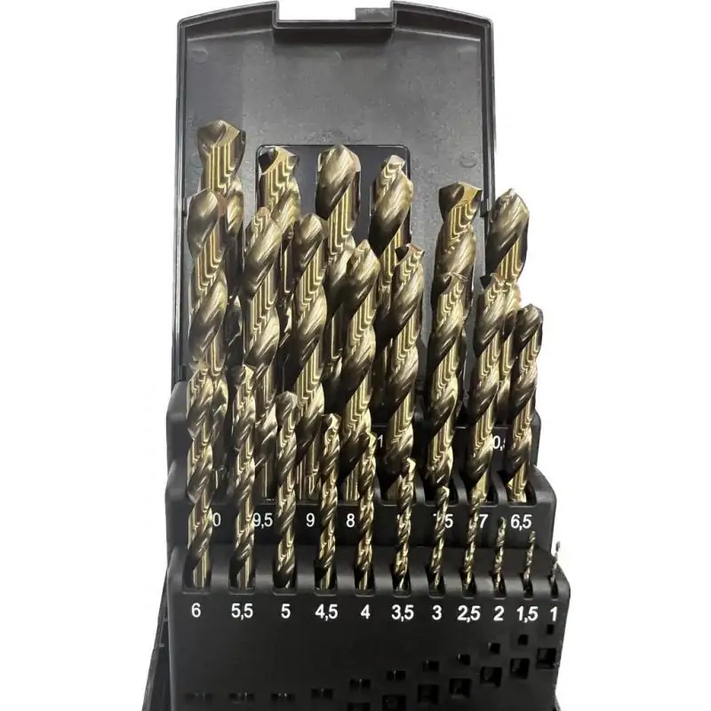 Exact 32006 zestaw wierteł spiralnych ze stopu Cobaltu