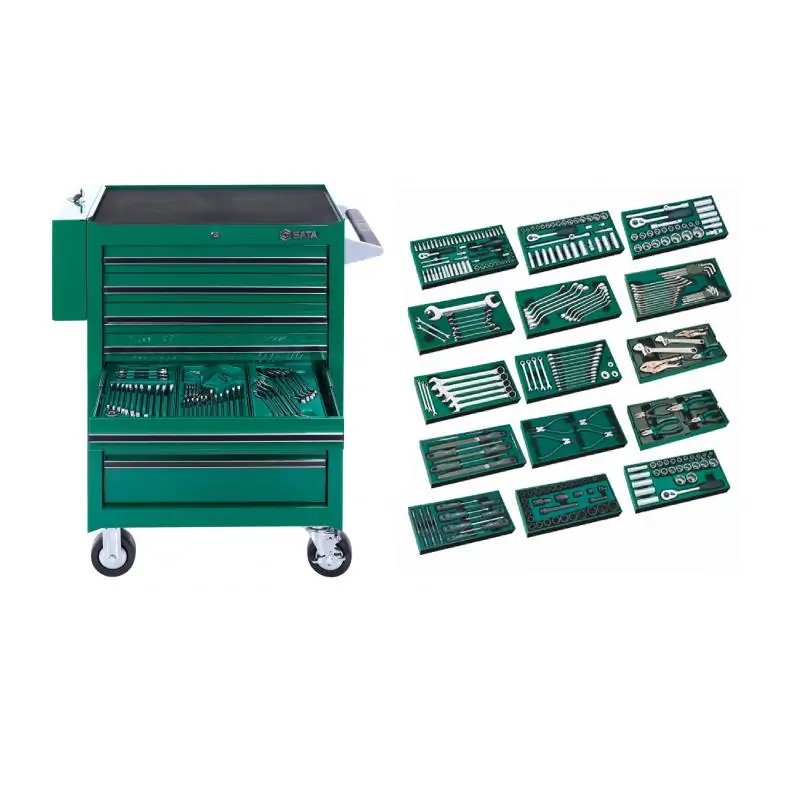 Wózek Narzędziowy SATA 7-szufladowy 299 narzędzi