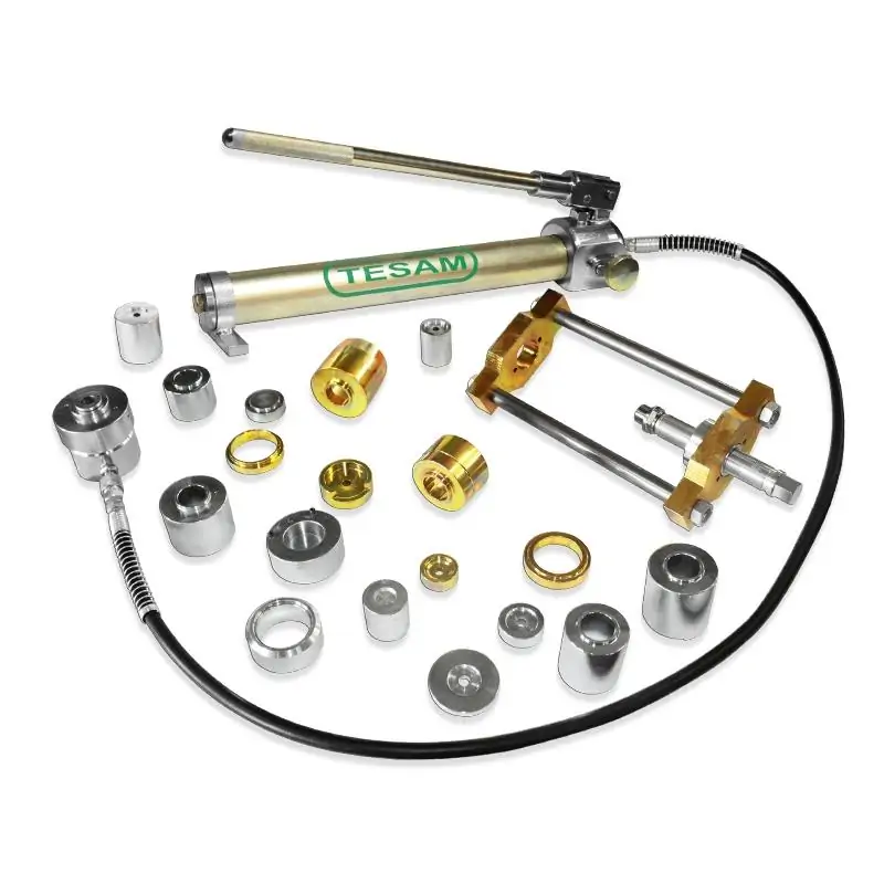 Prasa / ściągacz do sworznia wahacza - VW, Mercedes, Renault, Opel, Iveco - napęd hydrauliczny