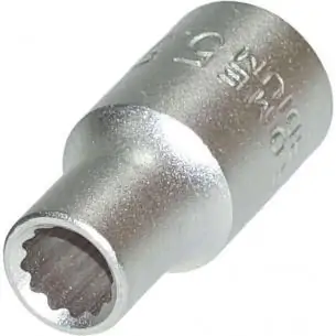 Nasadka 1/4" 9 mm, 12-kątna
