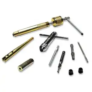 Przyrząd do rozwiercania urwanej świecy żarowej M10 x 1.25 mm bez demontażu głowicy