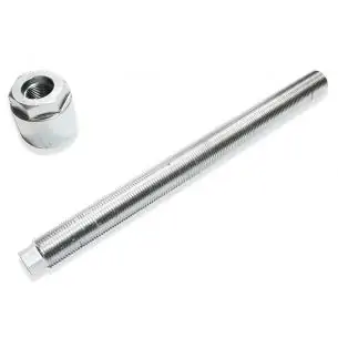 Śruba pociągowa do ściągacza wtryskiwaczy wzmocniona