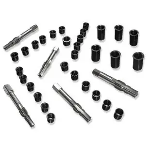 Zestaw gwintowników i tulejek do naprawy i regeneracji gwintu (specjalistyczne dwustopniowe)