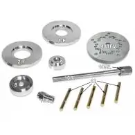 Przyrząd do wymiany piasty koła Ford Focus, C-Max, Mazda 3, Volvo C30 C70 S40 V50 - ściągacz piasty / łożyska z ABS