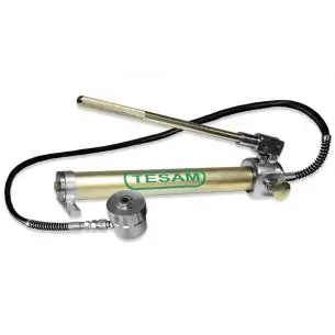 Siłownik hydrauliczny z pompą - w metalowej skrzyni