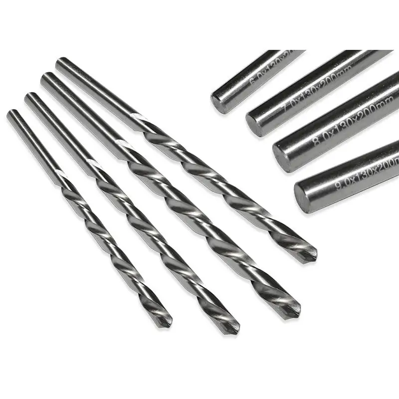 Zestaw wierteł do rozwiercania urwanej świecy żarowej 6,7,8,9x130x200 mm