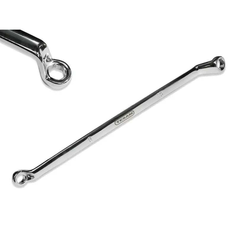 Klucz oczkowy odgięty 8 x 10 mm 6 kątów długość 240 mm