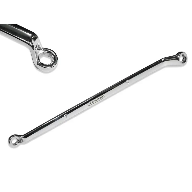 Klucz oczkowy odgięty 7 x 9 mm 6 kątów długość 240 mm