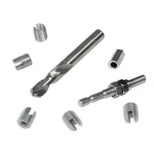 Zestaw do regeneracji gwintu z wkładkami / tulejkami M8 x 1,25 (Dzięcioł)