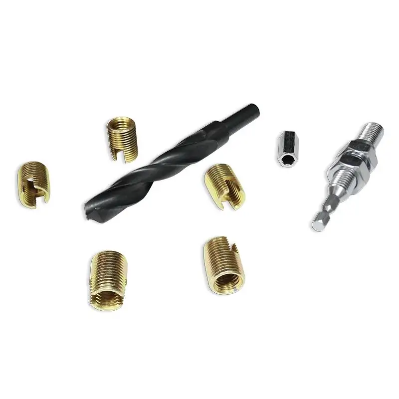 Zestaw do regeneracji gwintu z wkładkami / tulejkami M10 x 1,5 (Dzięcioł)