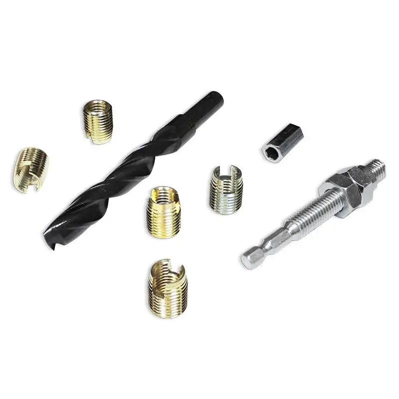 Zestaw do regeneracji gwintu z wkładkami / tulejkami M12 x 1,75 (Dzięcioł)