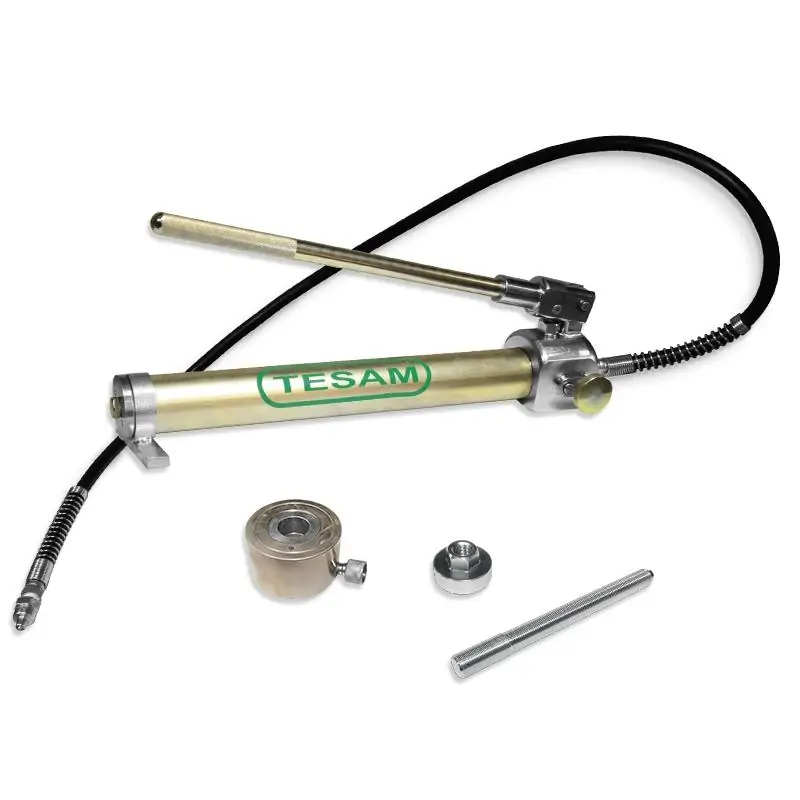 Siłownik hydrauliczny z pompą i śrubą pociągową - niski